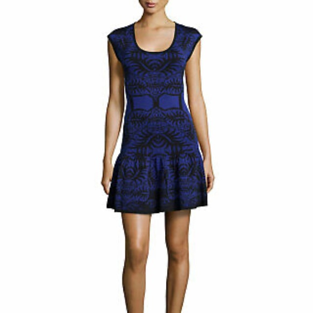 Nicole Miller Double Knit Short Sleeve Stretch